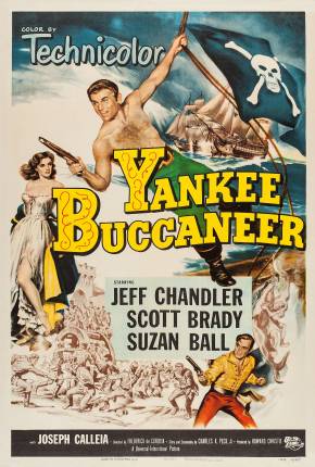 Filme O Capitão Pirata - Yankee Buccaneer Legendado 1952